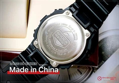 are casio watch parts made in china